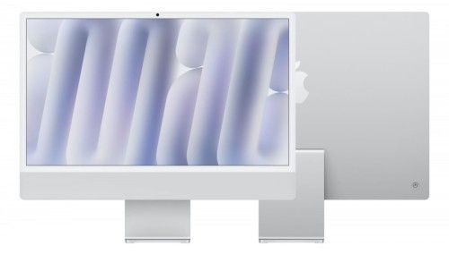 Apple iMac 24 cale: M4 8/8, 16GB, 256GB SSD - Srebrny