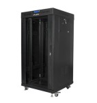 Lanberg Szafa stojąca rack 19 cali 22U 600X600mm czarna LCD