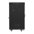 Lanberg Szafa stojąca rack 19 cali 22U 600X600mm czarna LCD