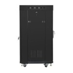 Lanberg Szafa stojąca rack 19 cali 22U 600X600mm czarna LCD