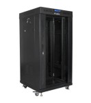Lanberg Szafa stojąca rack 19 cali 22U 600X600mm czarna LCD