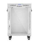 Lanberg Szafa stojąca rack 19 cali 15U 600X600 szara LCD flack pack