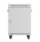 Lanberg Szafa stojąca rack 19 cali 15U 600X600 szara LCD flack pack