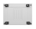 Lanberg Szafa stojąca rack 19 cali 42U 600x800 szara drzwi szklane flack pack