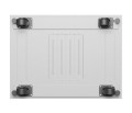 Lanberg Szafa stojąca rack 19 cali 22U 600x800 szara drzwi szklane LCD flack pack