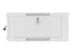 Lanberg Szafa instalacyjna rack wisząca 19 cali 4U 600 szara drzwi szkalne (złożona)