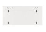 Lanberg Szafa instalacyjna rack wisząca 19 cali 4U 600 szara drzwi szkalne (złożona)