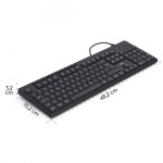 Hama Klawiatura CK-200 przewodowa Czarna