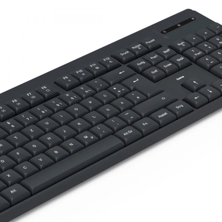 Hama Zestaw klawiatura i mysz WKM-100 Czarny