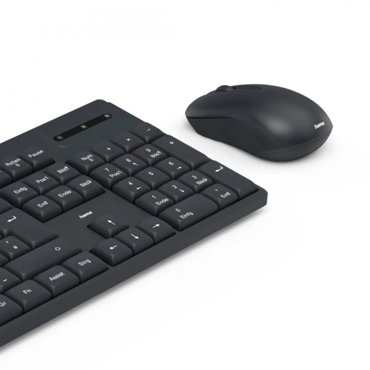 Hama Zestaw klawiatura i mysz WKM-100 Czarny