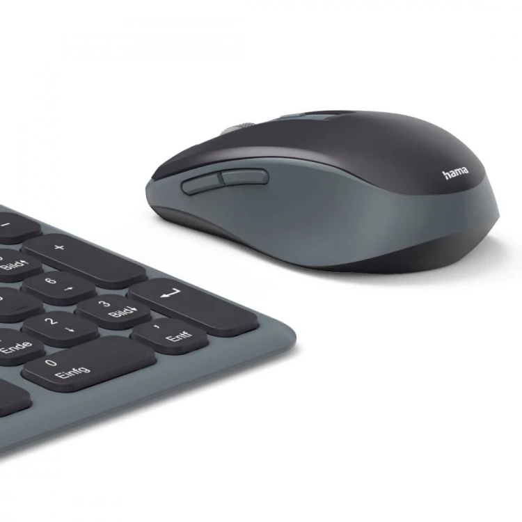 Hama Zestaw klawiatura i mysz WKM-550 Czarno-szara