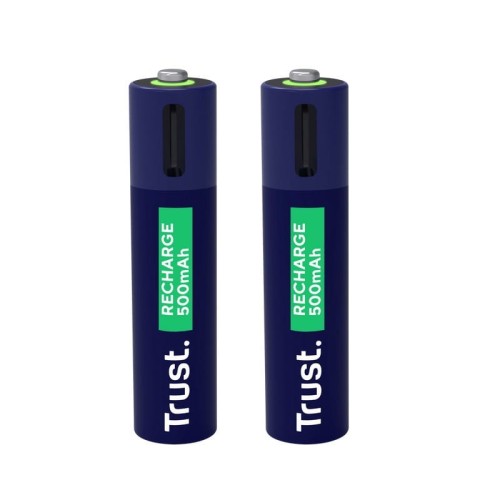 Trust Baterie akumulatory 2 sztuki AAA USB-C