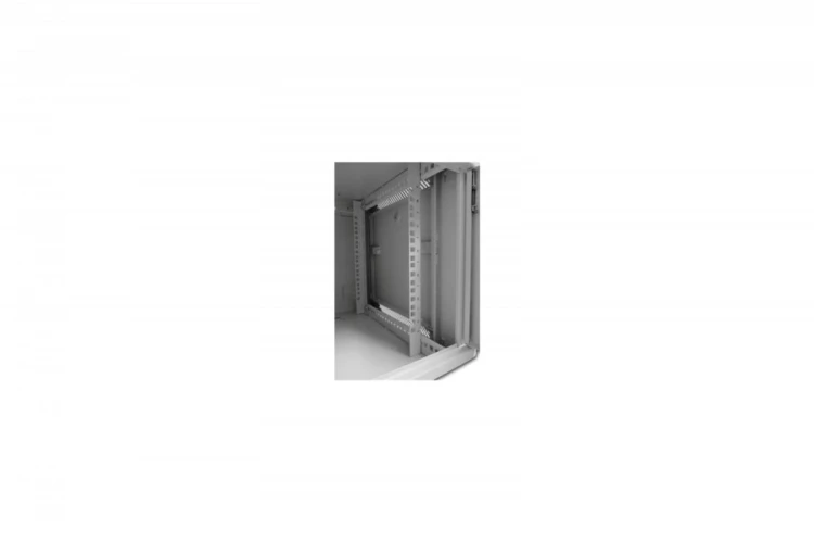 Digitus Szafa wisząca jednosekcyjna 19 6U 368/600/450mm, drzwi metalowe, szara (RAL7035), zmontowana