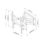 ART Uchwyt LCD AR-65 32-80'' 60kg                                            LCD/LED regulacja pion/poziom