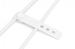 Digitus Kabel zasilający silikonowy USB-C - USB-C, USB 2.0 60W, 1m Biały