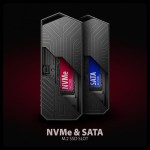 AXAGON EEM2-GAM Obudowa zewnętrzna aluminiowa USB-C 3.2 Gen 2 M.2 NVMe/SATA SSD Gaming