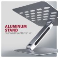 AXAGON STND-LQ Podstawa do laptopów aluminiowa 10-17.3 cali, regulowane kąty nachylenia, Szara