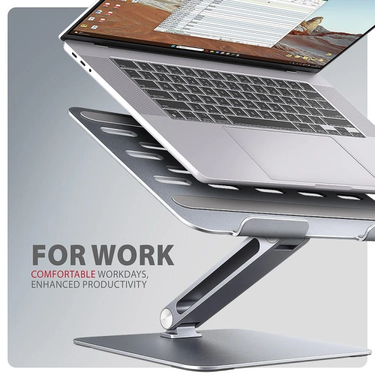 AXAGON STND-LQ Podstawa do laptopów aluminiowa 10-16" cali, regulowane kąty nachylenia