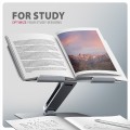 AXAGON STND-LQ Podstawa do laptopów aluminiowa 10-17.3 cali, regulowane kąty nachylenia, Szara
