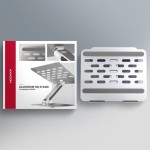 AXAGON STND-LQ Podstawa do laptopów aluminiowa 10-16" cali, regulowane kąty nachylenia