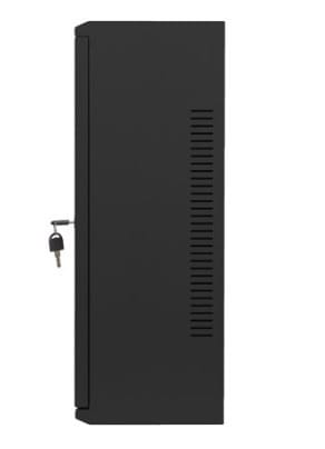 Lanberg Szafa instalacyjna rack wisząca 19 cali 6U+3U 540x200 niskoprofilowa (złożona) czarna