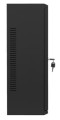 Lanberg Szafa instalacyjna rack wisząca 19 cali 6U+3U 540x200 niskoprofilowa (złożona) czarna