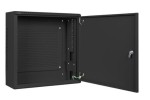 Lanberg Szafa instalacyjna rack wisząca 19 cali 6U+3U 540x200 niskoprofilowa (złożona) czarna