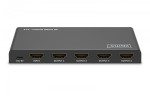 Digitus Rozdzielacz/Splitter HDMI 1x4, 4K/60Hz UHD z HDR, 18 Gbps, HDCP 2.2, EDID