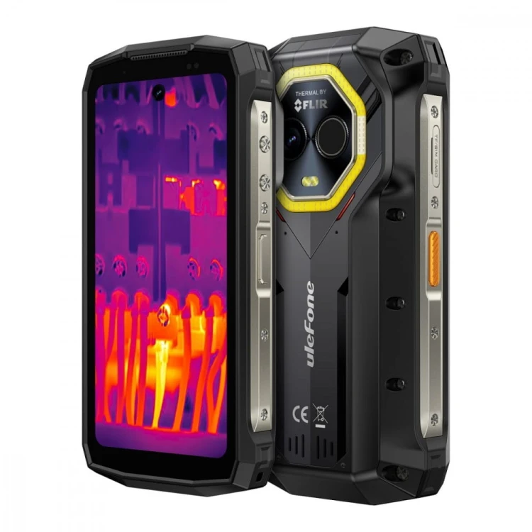 ULEFONE Smartfon Armor Mini 20T Pro 5G 4.7 cala 8/256GB IP69K termowizja Czarny