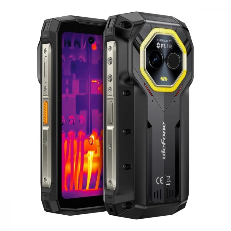 ULEFONE Smartfon Armor Mini 20T Pro 5G 4.7 cala 8/256GB IP69K termowizja Czarny