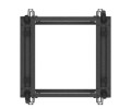 Lanberg Stojak Open rack 19 cali 15U 600x600-1100 regulowany czarny