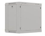 Lanberg Szafa instalacyjna rack wisząca 19" 9U 540x350 szara drzwi przeszklone ( flat pack)