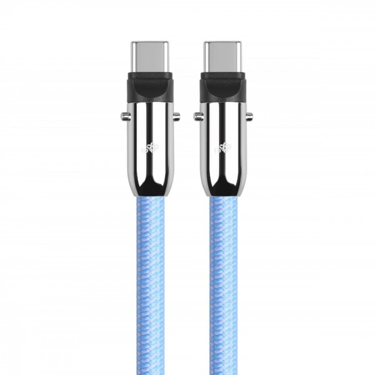 TB Kabel 2w1 USB C smycz 1m błękitny