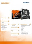 Gigabyte Płyta główna B850M D3HP