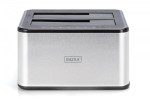 Digitus Stacja dokująca USB 3.0 Super Speed do 2x SSD/HDD 2.5/3.5" SATA III max.2x20TB z funkcją klonowania