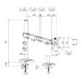 Neomounts Ramię do monitora DS60-600BL1