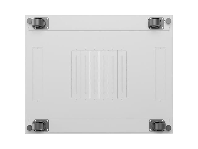 Lanberg Szafa instalacyjna rack stojąca 19 cali 15U 800x1000 drzwi perforowane LCD szara (Flat pack)