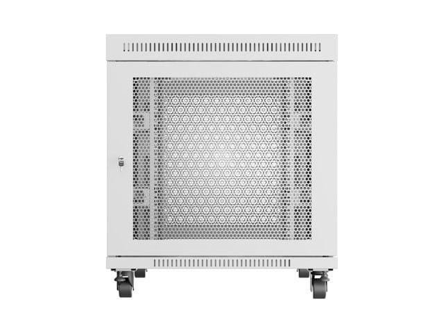 Lanberg Szafa instalacyjna rack stojąca 19 cali 15U 800x1000 drzwi perforowane LCD szara (Flat pack)