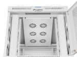 Lanberg Szafa instalacyjna rack stojąca 19 cali 15U 800x1000 drzwi perforowane LCD szara (Flat pack)