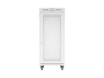 Lanberg Szafa instalacyjna rack stojąca 19 cali 27U 600x800 drzwi perforowane LCD szara (Flat pack)