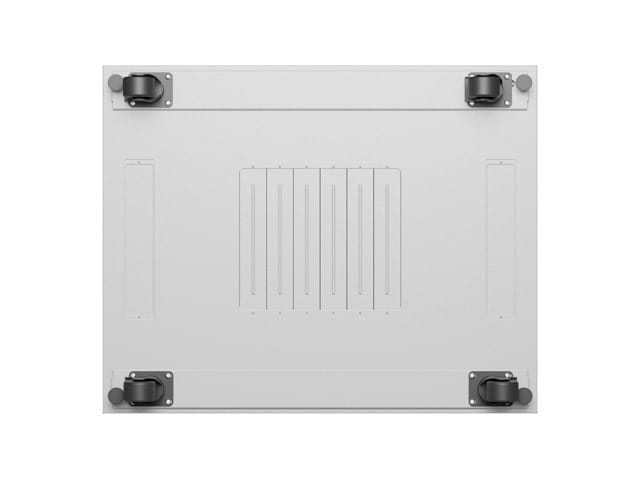 Lanberg Szafa instalacyjna rack stojąca 19 cali 27U 800x1000 drzwi perforowane LCD szara (Flat pack)