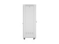 Lanberg Szafa instalacyjna rack stojąca 19 cali 42U 600x800 drzwi perforowane LCD szara (Flat pack)