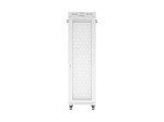 Lanberg Szafa instalacyjna rack stojąca 19 cali 42U 600x800 drzwi perforowane LCD szara (Flat pack)