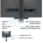 Benq Monitor 28 cali RD280UA 4K IPS 5ms/IPS/1200:1/HDMI/DP