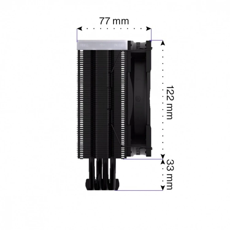 Endorfy Chłodzenie procesora Fera 5 Black ARGB EY3A012