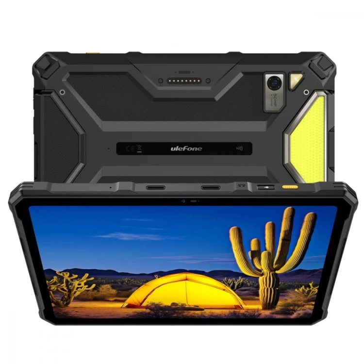 ULEFONE Tablet Armor Pad 4 Ultra 5G 10.36 cala 8/256GB IP69K Czarny