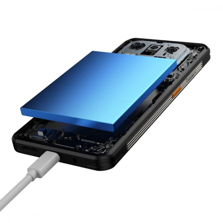 ULEFONE Smartfon Armor 25T 4G 6/256GB IP69K termowizja Frost Black