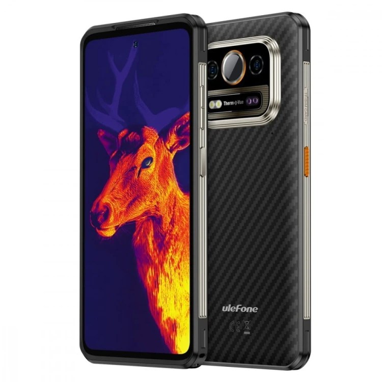 ULEFONE Smartfon Armor 25T 4G 6/256GB IP69K termowizja Frost Black