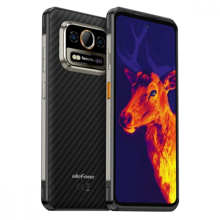 ULEFONE Smartfon Armor 25T 4G 6/256GB IP69K termowizja Frost Black