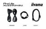IIYAMA Monitor 22 cale XU2293HSU-B7,IPS,100Hz,FHD,HDMI,DP,300cd